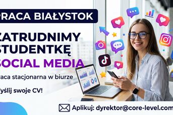 Specjalista do spraw social mediów