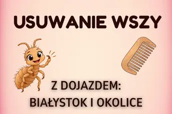 usuwanie wszy i gnid Białystok