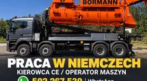 ???? KIEROWCA C+E / OPERATOR CYSTERNY (m/k) – NIEMCY