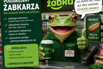 praca szuka człowieka, pełen etat i dorywczo