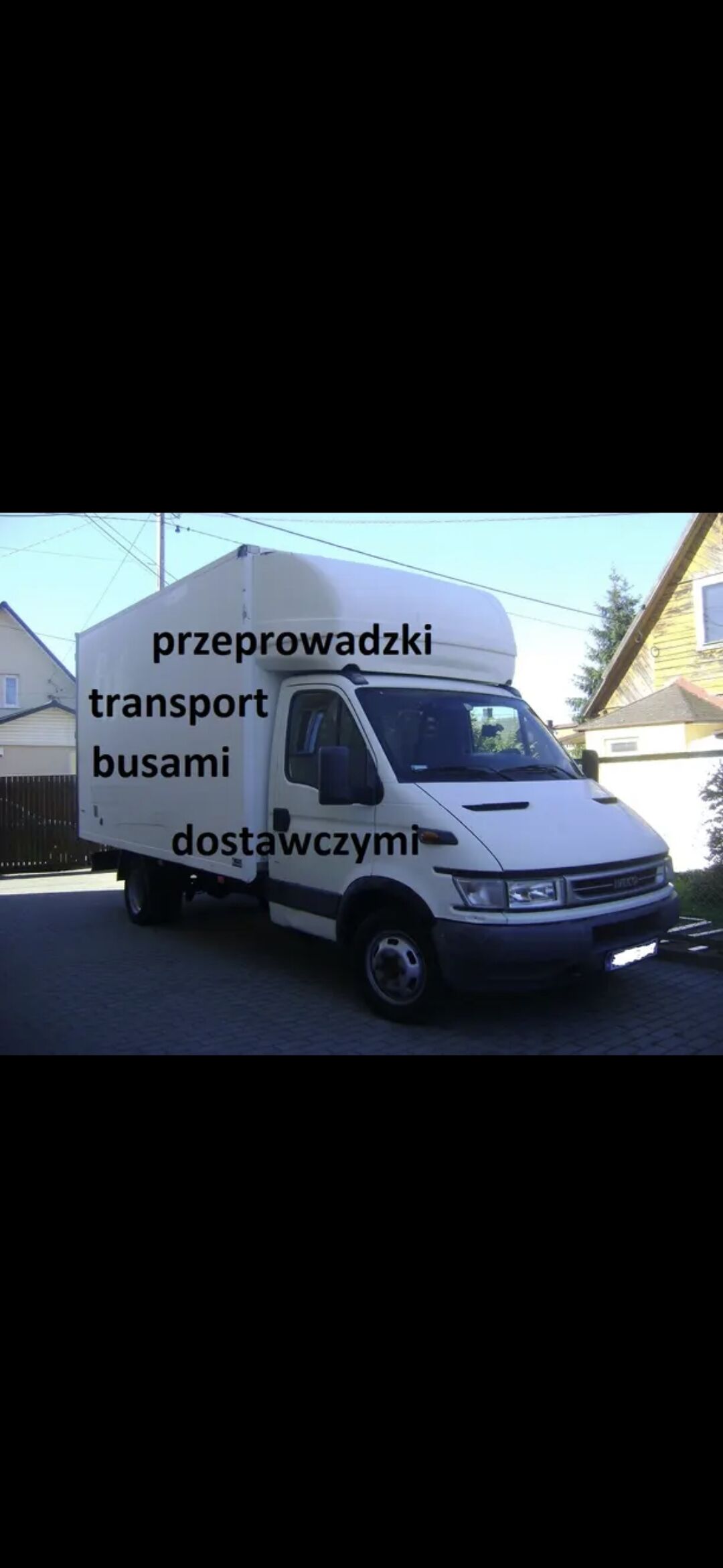Przeprowacki Drobne TRANSPORT BUSY Z WINDO