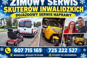 DOJAZDOWY SERWIS SKUTERÓW INWALIDZKICH - ZADBAJ O 