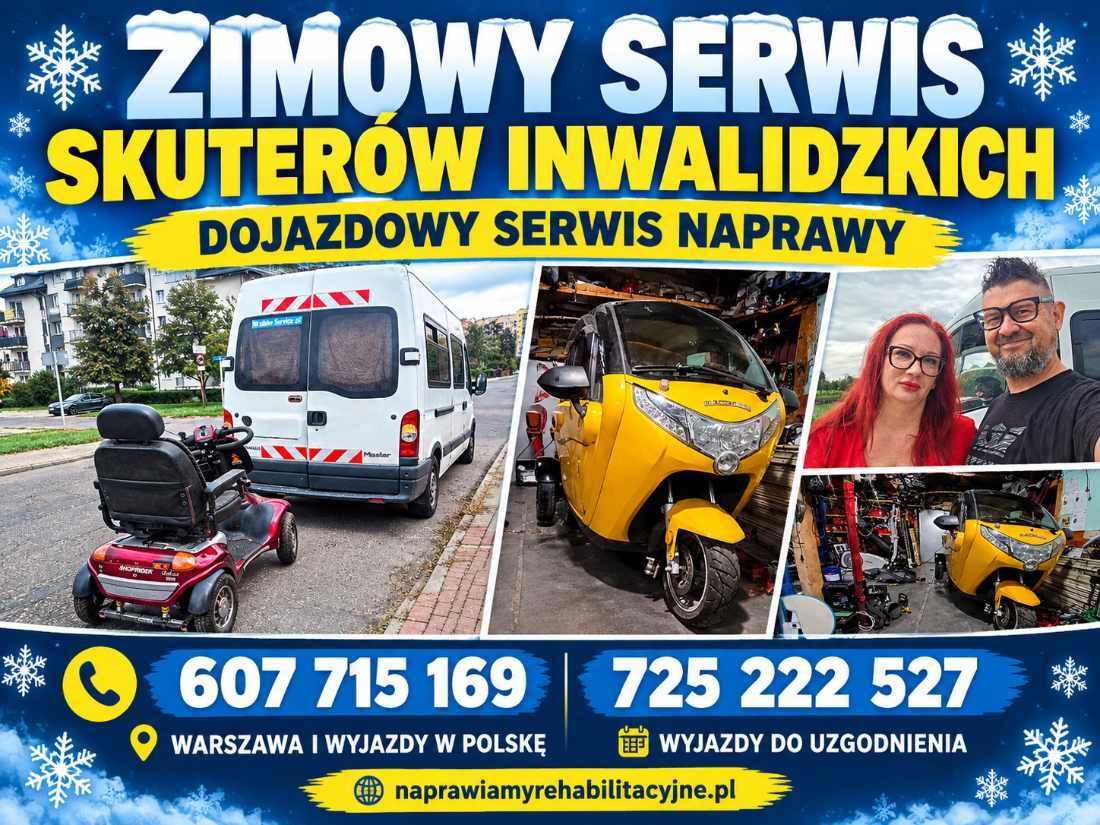 DOJAZDOWY SERWIS SKUTERÓW INWALIDZKICH - ZADBAJ O 