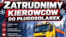 ???? ZATRUDNIMY KIEROWCĘ PŁUGOSOLARKI! ❄️????