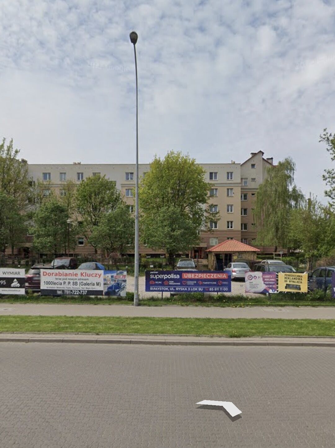 Twoja reklama w bardzo dobrej lokalizacji - miejsce na banery ul. Ryska