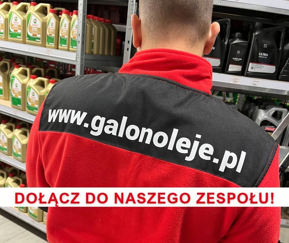 Dołącz do Zespołu sklepu Galon Oleje