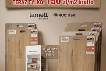 Panele na click Lamett Mantaro 150zł/m2 