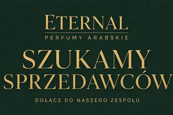 Sprzedawca na wyspie z perfumami ETERNAL