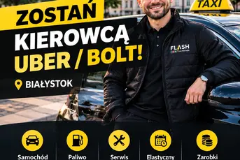 Zatrudnimy na BOLT,FREE NOW,UBER
