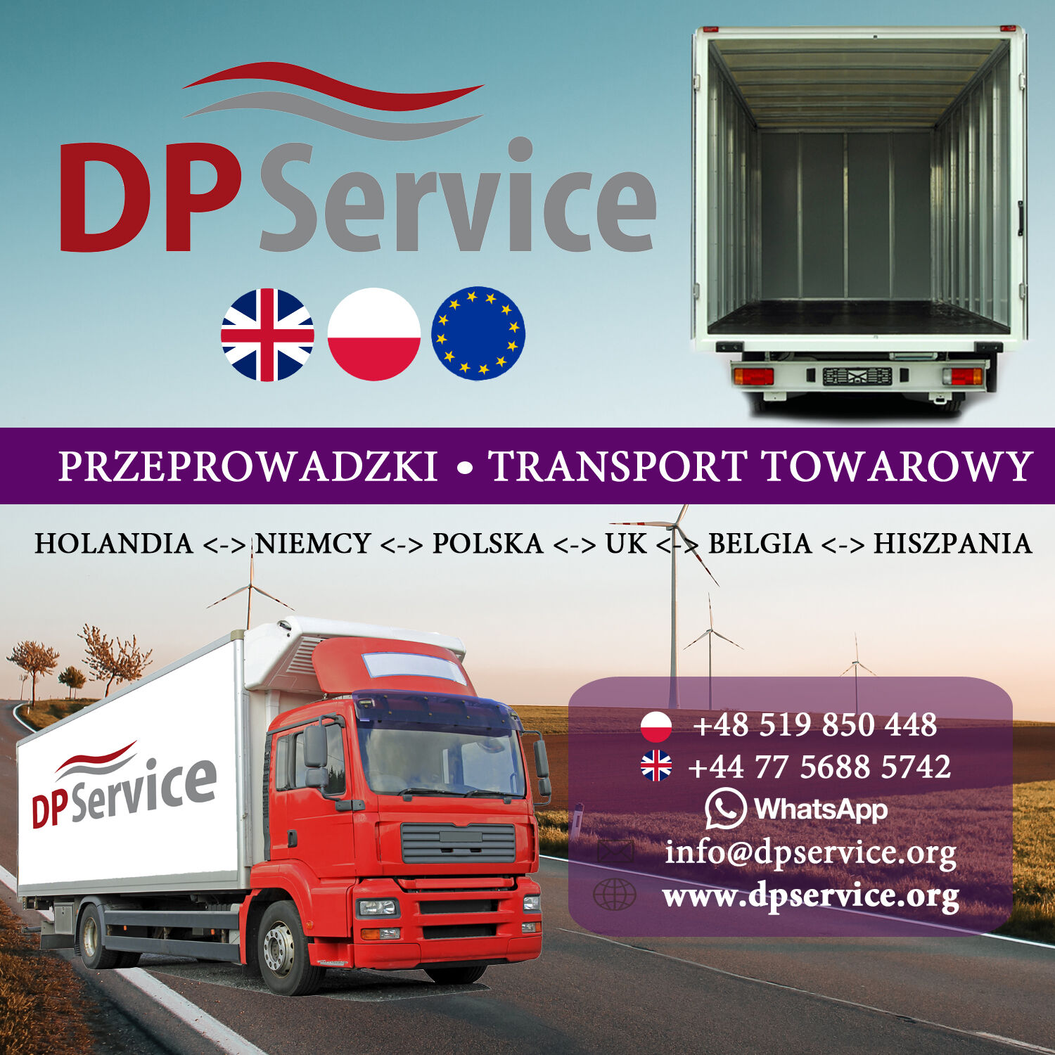 Przeprowadzki krajowe i międzynarodowe, transport