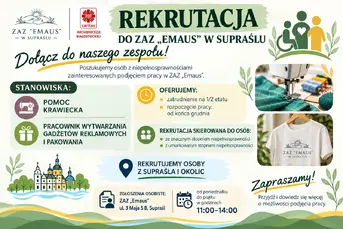 Praca dla osób z niepełnosprawnościami w ZAZ 