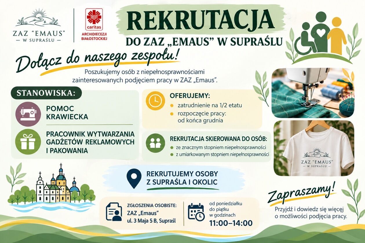 Praca dla osób z niepełnosprawnościami w ZAZ 