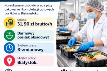 Pakowanie i kompletacja zamówień | DARMOWY POSIŁEK