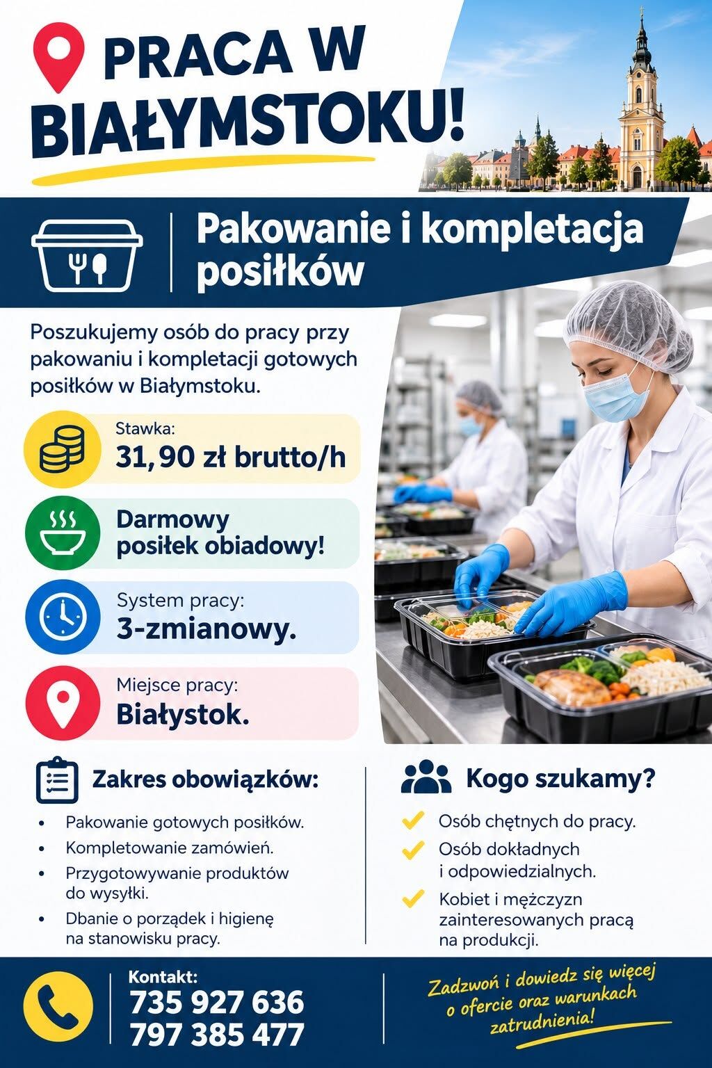 Pakowanie i kompletacja zamówień | DARMOWY POSIŁEK