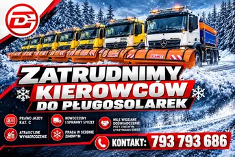 Zatrudnię osobę do pracy na pługosolarce
