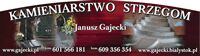 Gajecki Janusz. Kamieniarstwo Strzegom, nagrobki, pomniki