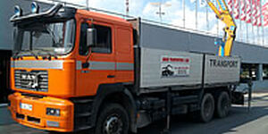 Boruta. Transport z HDS. Usługi ładowarką teleskopową. Usługi koparko-ładowarką.