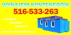 Boruta. Kontenery Wynajem