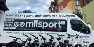 Wypożyczalnia rowerów Milsport Białystok
