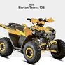 quad barton terrax 125 zolty bialystok luki team