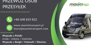 Maxim Transport - Transport Busem do Niemiec / Holandii / Belgii 