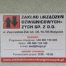 Zakład Urządzeń Dźwignicowych Zych Sp. z o.o.
