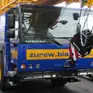 Żuraw Białystok. Usługi dźwigowe, mobilny żuraw wieżowy i rusztowania