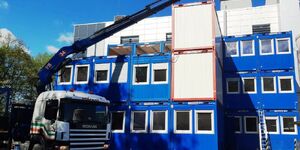 HDtranS Tomasz Grygoruk. Usługi transportowe z HDS. Kontenery - montaże zapleczy. Naprawa, remonty.