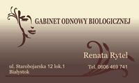 Gabinet Odnowy Biologicznej. Rytel Renata