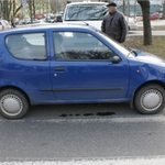 Kobieta potrącona przez seicento trafiła do szpitala