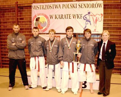 Sukces Kaisho Białystok  na XXX Mistrzostwach Polski Seniorów w Karate WKF