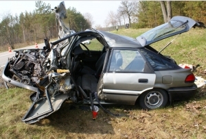 Dwie ofiary wypadku na trasie Białystok - Mońki