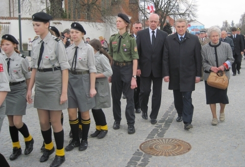 Marsz Katyński ulicami Białegostoku