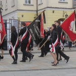 Białostcka młodzież na uroczystościach w Warszawie