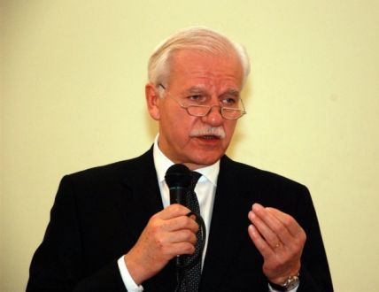 Andrzej Olechowski na Wydziale Prawa UwB