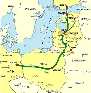 Białystok przystąpił do projektu realizującego trasę Rail Baltica