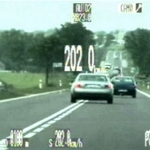 Policjny pościg za uciekającym kradzionym autem Litwinem