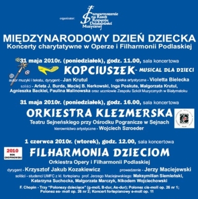 Charytatywny Dzień Dziecka w filharmonii