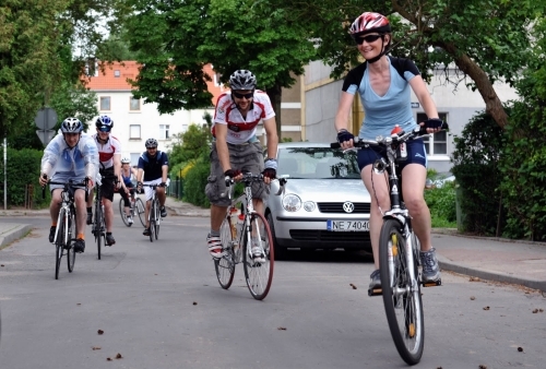 Rowerzyści pomagają polskim hospicjom