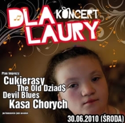 Charytatywny koncert dla Laury