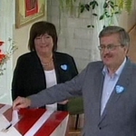 Komorowski na Podlasiu, Kaczyński w Warszawie - obaj już zagłosowali