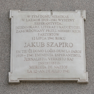 Rocznica śmierci znanego esperantysty Jakuba Szapiro