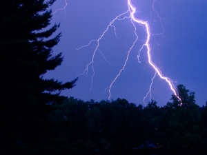 Popołudniowe burze nad Podlaskiem