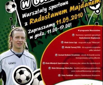 Radek Majdan na Zielonych Wzgórzach. Warsztaty sportowe