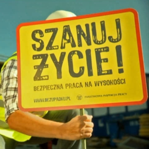 Szanuj życie! Bezpieczna praca na wysokości [wideo]