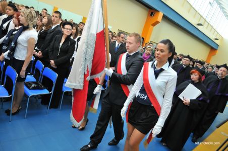 Wyjątkowe rozpoczęcie roku akademickiego  w Wyższej Szkole Agrobiznesu w Łomży