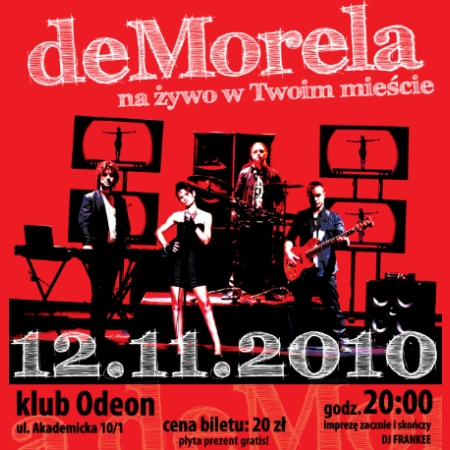 Przedpremierowy koncert zespołu deMorela [wideo]