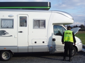 Skradziony camper wart 300 tys. zł zatrzymano w Podlaskiem