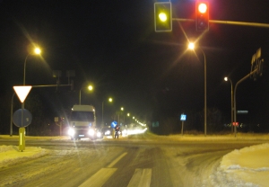 Białystok: Wyłączone światła mają upłynnić jazdę