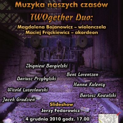 Muzyka Naszych Czasów. Koncert w Drezynowni PKP